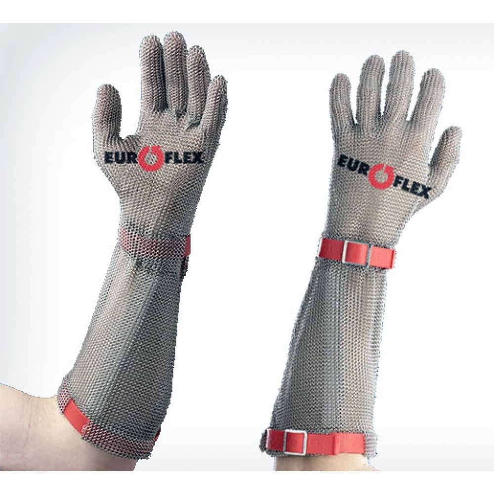 Euroflex Çelik Kasap Eldiveni Uzun